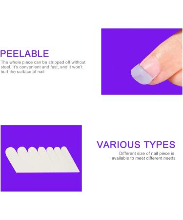 Adhesive Silk Nail Wrap Reinforce Nail Protector Stickers UV Gel Nail Tool - Buy Online on GoSupps.com