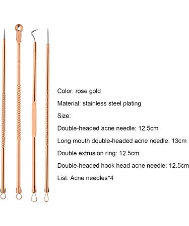 shlutesoy Pimple Pin Multifunctional Wide Applicability Stainless Steel Multifunctional Pimple Blackhead Needle for Girls - Buy Online on GoSupps.com