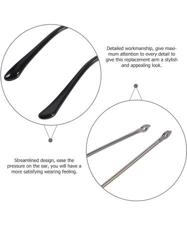 Lurrose Metal Sunglasses Repair Set | 1 Pair Broken Legs Glasses & Temple Frame Holder - Buy Online on GoSupps.com