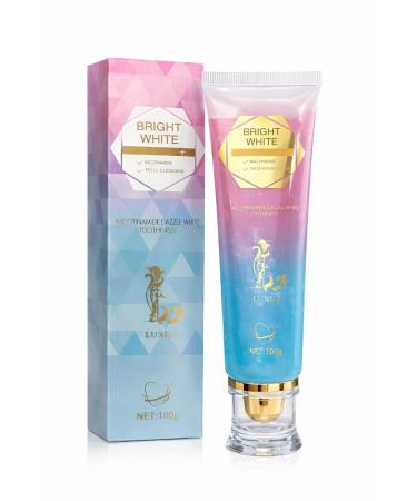 Niacinamide Whitening Toothpaste Triple Whitening Intensive Fluoride-Free for Sensitive Teeth 1 Count