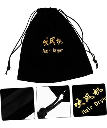 1pc Hair Dryer Storage Bag Travel Hanging Bag 30x26cm Black - Buy Online on GoSupps.com