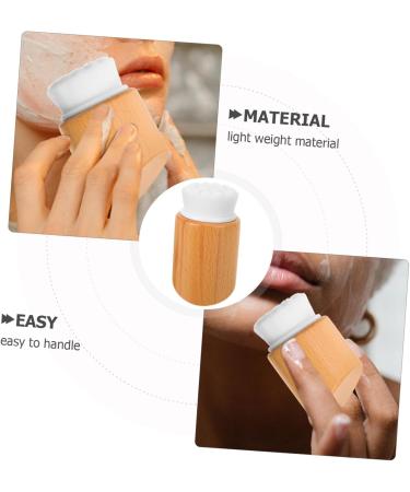 FOMIYES Beech Wood Facial Cleansing Brush Scrubber for Face Facial Scrubber Brush for Face Exfoliating Brush Face Exfoliating Face Brush Face Exfoliating Brush Fiber Soft Fur The Lazy - Buy Online on GoSupps.com