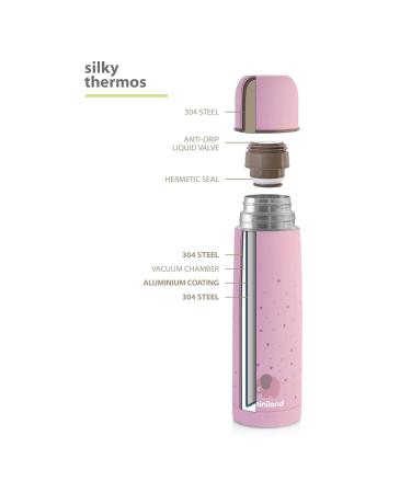 Miniland Insulated Bottle 500ml for Baby Food - Pink - Ideal for International Shipping - Buy Online on GoSupps.com