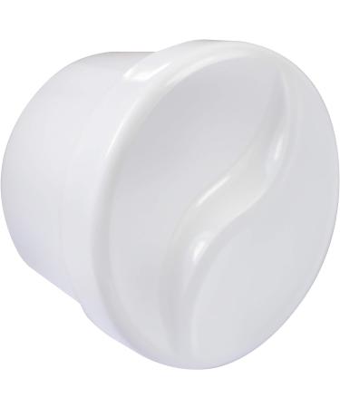 Medi-Inn Denture Cup - Tooth Container & Braces Box with Sieve & Screw Lid | White (1 Piece) - International Shipping Available - Buy Online on GoSupps.com