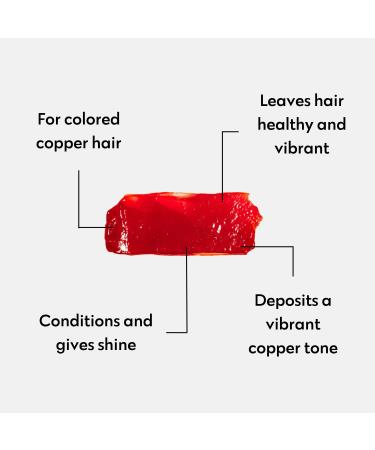 Four Reasons Color Mask - Copper Tint Treatment for Colored Hair | Semi-Permanent Color & Toning - 6.76 fl oz (Old Packaging) | International Shipping Available - Buy Online on GoSupps.com