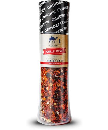 Silk Route Spice Company Chilli Spice Seasoning Giant Grinder - 165g/5.8 oz Chilli Lover - Buy Online on GoSupps.com