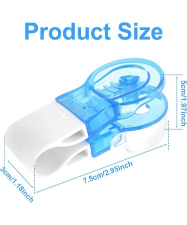 Txkrhwa 4Pcs Portable Pill Taker & Blister Pack Opener | Easy Remove Tool for Seniors & Disabled | Reusable Pill Box Gadgets - Buy Online on GoSupps.com