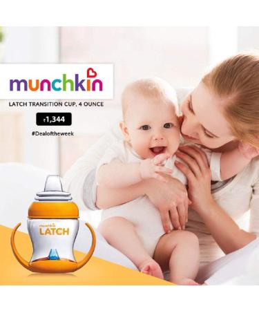 Munchkin Latch Transition Cup 4oz - 2 Pack - Buy Online on GoSupps.com