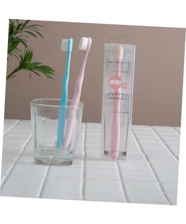 Gatuida 2ST Super Soft Coal Travel Toothbrush for Adults - Dense Bristle Teeth Cleaning Accessories - Perfect for Post-Birth Care - Buy Online on GoSupps.com