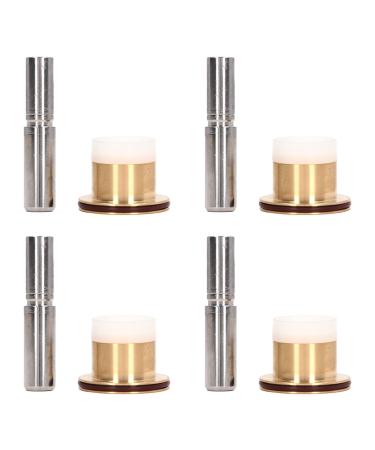 Excavator Control Rod Handle 4pcs Excavator Joystick Control Handle Pusher Pilot Valve Piston for CAT 320C Buttons and Flight Control