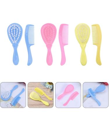 Healifty Toddler Bath Time Set - Blue Infant Brush, Yellow Grip Cap, Baby Shampoo Kids Gift - 6pcs/Set - Buy Online on GoSupps.com