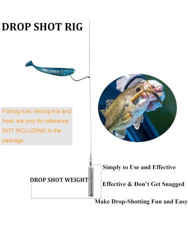 Thkfish 28-Piece Fishing Accessories Set - Drop Shot Weights Rig Kit and More for International Anglers - Buy Online on GoSupps.com