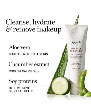 Shop Black Tea Firming Kombucha Essence & Lotus Youth Preserve Moisturizer Gift Set - Best Soy Face Cleanser International Shipping - Buy Online on GoSupps.com