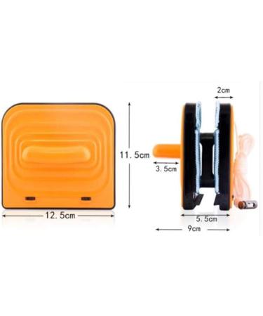 Double Sided Magnetic Window Cleaner Ball Design/Anti-Off Handle Cleaner Glass Wiper Magnetic with Anti-Drop Safety Rope 15-30mm  - Buy Online on GoSupps.com