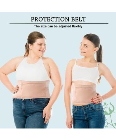 Amacoam Castor Oil Wrap Kit - Reusable Belly & Neck Pack for Liver Detox Muscle Pain Relief & Constipation - Khaki - Buy Online on GoSupps.com