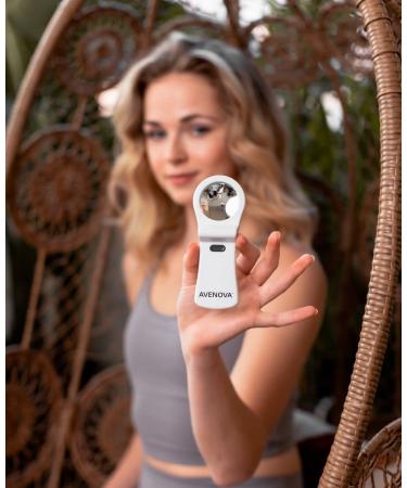 i-Chek by Avenova: Illuminated Magnifying Eyelid & Eyelash Mirror for Blepharitis, Chalazion, Styes, Dry Eyes, Contact Lenses, Lash Extensions - Buy Online on GoSupps.com