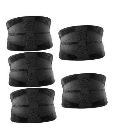 FOMIYES 5pcs Protection Belt Support Band Lower Back Brace Back Brace for Women Waist Protective Belt Lower Back Support Brace Fitness Back Brace Waist Support Band
