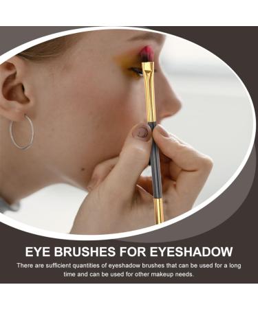 DRESSOOS 20pcs Double Ended Eyeshadow Brush Eye Makeup Tool Makeup Brush Eye Brush for Makeup Make up Eyeshadow Brush Makeup Eye Brush Eyeshadow Brush for Women Eye Makeup Kit - Buy Online on GoSupps.com