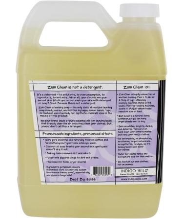 ZUM Aromatherapy Laundry Soap Lavender-Cedar 32 fl oz - Eco-Friendly Clean - Buy Online on GoSupps.com