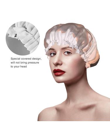 Desert Lonely Shadow Printed Shower Cap - Waterproof & Adjustable for All Hair Types - Women's Bath Cap - Buy Online on GoSupps.com