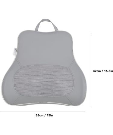 FafeICY Portable Shiatsu Massage Cushion with Heat - Adjustable Finger Pressure Relief for Neck Shoulders Back Thighs & Legs | EU Connector - Buy Online on GoSupps.com