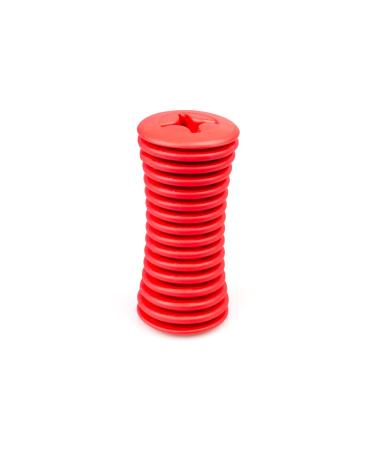 Universal handle thickener | Hand grip thickener | Gripping aid | for cutlery toothbrush pens | Color: RED (1)