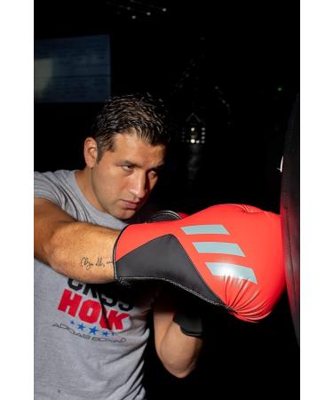 adidas Speed TILT 150 Boxing Gloves with New Tilt Technology - White/Gold/Black 12 oz - Buy Online on GoSupps.com