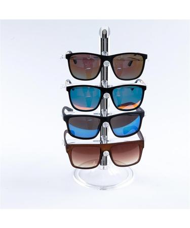 WAOCEO Acrylic Glasses Stand - Stylish Sunglasses & Myopia Display Rack for Desktops & Windows - Buy Online on GoSupps.com