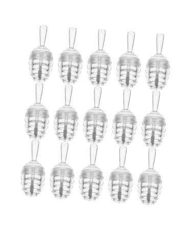 iplusmile 15 Tubes De Gloss Vides Forme Pot De Miel R utilisables tanches L gers Pour Maquillage Diy
