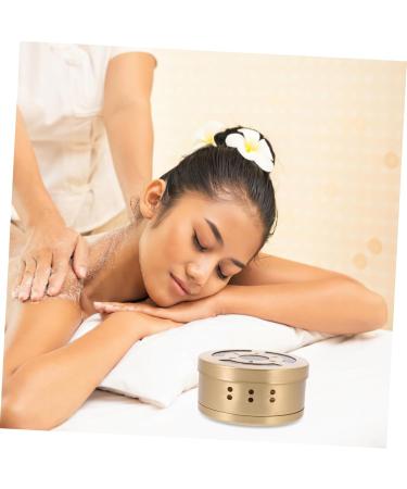 Frcolor Portable Moxibustion Box | Moxibustion Wall & Tank | Copper Moxa for Effective Massage - Buy Online on GoSupps.com