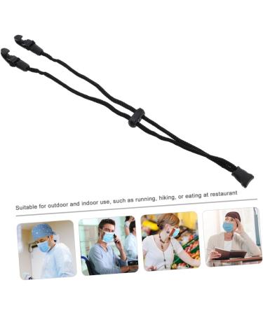 Gatuida Glasses 3-Pack Mask Hook Earrings with Plastic Rope - Protective Neck Hanging for Masks - Buy Online on GoSupps.com