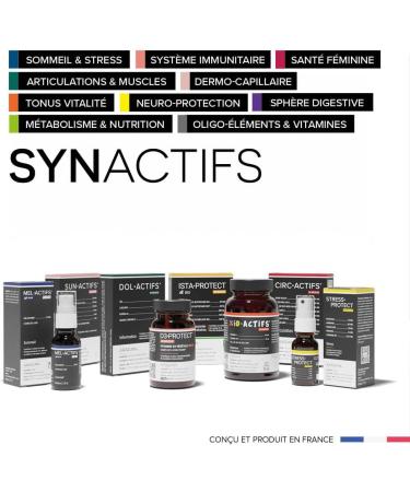 ARAGAN - Synactives - Circactifs Pill Box - Heavy Leg Circulation Food Supplement - Red Vine Grape Lemon Vitamins - 60 capsules - 1 month to 2 months taken - Made in France - Buy Online on GoSupps.com