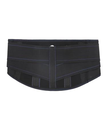 IPENNY Self Heating Waist Back Support Belt - Adjustable Lumbar Brace with Detachable Magnet Steel Plate for Pain Relief (X-Large Black - Buy Online on GoSupps.com