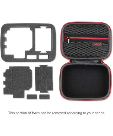 HSU Small Case for GoPro Hero 11/10/9/8 - Carrying Case for Action Cameras and Accessories (Red) - Buy Online on GoSupps.com