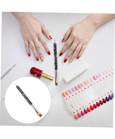 minkissy Manicure Tools Nail Brushes Nail Art Tools Nail Painting Brush Nail Pens Manicure Dotting Pen Manicure Pens Nail Gems Picking Pen Brush for Nail Semicircle Painting Pen - Buy Online on GoSupps.com