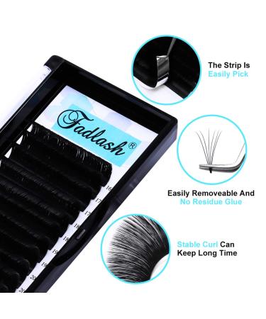 Self-Flee Eyelashes | Volume Eyelash Extensions | Easy Fan Lashes 0.07mm | Black Tray (16-22) - International Shipping - Buy Online on GoSupps.com
