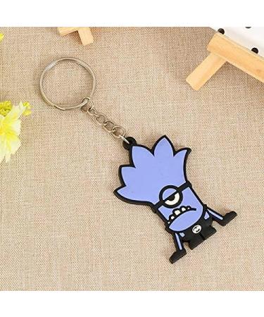 100pcs Split Key Ring With Chain 1 Inch, Split Key Ring With Chain Silver  Color Metal Split Key Chain Ring Parts With Open Jump Ring And Connector