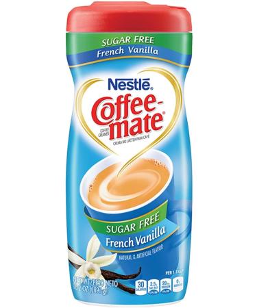 Nestle Coffee Mate Sugar Free Bundle - 4 Flavors (Vanilla Caramel, French Vanilla, Hazelnut, Creamy Chocolate) - 4 x 289g Pack - America's #1 Coffee Creamer - Buy Online on GoSupps.com
