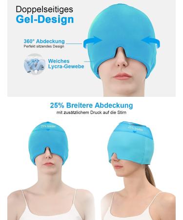 Ultimate Migraine Relief Mask | Headache Cap for Comfort & Tranquility | No Disturbing Smells | Universal Fit for All - Buy Online on GoSupps.com