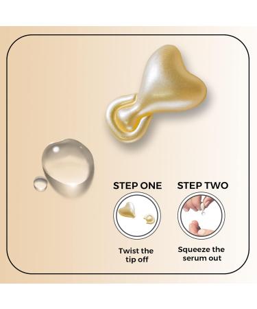 Vitamin E & Hyaluronic Acid Serum Capsules for Face - Anti-Aging Collagen Repair & Hydrating - 30pcs - Buy Online on GoSupps.com