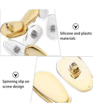 12 Pairs Self-Adhesive Silicone Nose Pads for Glasses - Comfort & Protection for Myopia & Short-Sightedness - Buy Online on GoSupps.com