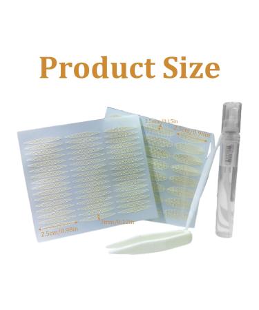 Buy 480 Lofters Stripes | Invisible Eyelid Tapes for Unevenness & Hooded Lids | Double-Sided Lash Strips & Tweezers - International Shipping - Buy Online on GoSupps.com