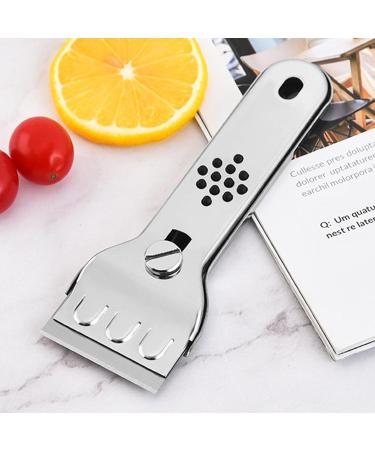 Blade Hob Scraper - Blade Glass Scraper - Stainless Steel Blade Scratches for Induction Hobs Glass Ceramic Hob Oven Huajuan - Buy Online on GoSupps.com