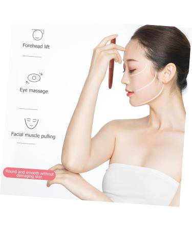 Minkissy 5-Sentence Wooden Massage Tools Set - Thai Foot & Facial Massager Manual Muscle Scraper Pen Roller for Relaxation & Therapy - Buy Online on GoSupps.com