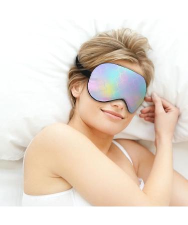 Buy Fish Scale Skin Print Sleep Mask for Women | Adjustable Eye Shades with Elastic Strap | International Shipping - Buy Online on GoSupps.com