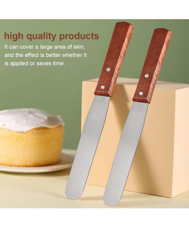 2 Pack Non-Stick Wax Spatula Set - Hair Removal Applicator with Wooden Handle | Perfect Waxing Tool for Smooth Skin - Buy Online on GoSupps.com