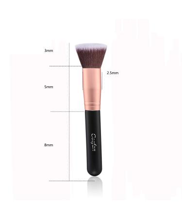 Buy Kabuki Foundation Brush - Flawless Make-up Application for Liquid Cream & Powder | International Shipping - Buy Online on GoSupps.com