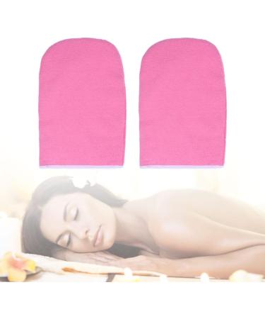 Beavorty 2 Pairs Paraffin Wax Gloves Bath Treatment Mitt Insulated Gloves Hand Spa Cover Hand Treatment Mitts Cotton Gloves Pink Care - Buy Online on GoSupps.com