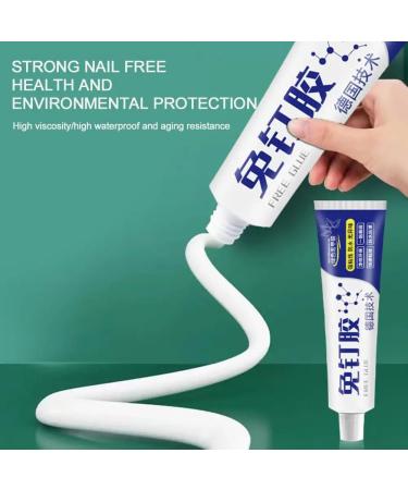 Strong Nail Adhesive Strong Nail Adhesive Waterproof Glue Multifunctional Nail Liquid Waterproof Strong Adhesive Glue (1PCS) - Buy Online on GoSupps.com