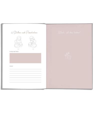 Leaf & Gold Premium Baby Album | First Year Baby Book Gift | Ideal Birth Keepsake for Boys & Girls | Beautiful Golden Foil Design - Buy Online on GoSupps.com